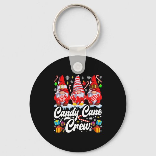 キャンディーケーンクルーChristmas Candy恋人格言 キーホルダー (正面)