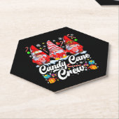 キャンディーケーンクルーChristmas Candy恋人格言 ペーパーコースター (アングル)