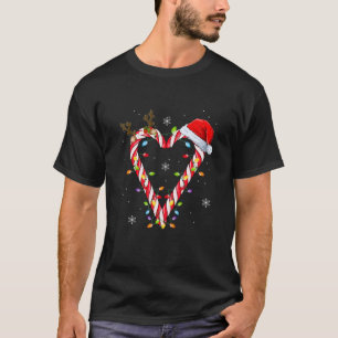 キャンディーケーンクルーSanta Christmas LightsクリスマスKids B Tシャツ