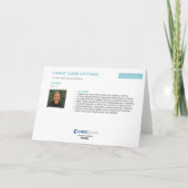 キャンディーケーンコテージ - CHOCのキッズアート カード (裏面)