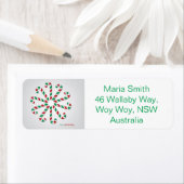 キャンディーケーンサークル ラベル (インサイチュ)