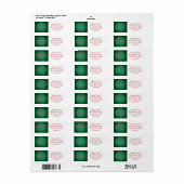 キャンディーケーンサークル ラベル (フルシート)