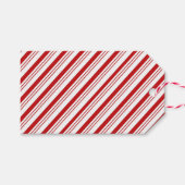 キャンディーケーンストライプズ ギフトタグ (正面(横))