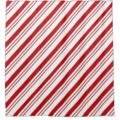 キャンディーケーンストライプズ シャワーカーテン (正面)