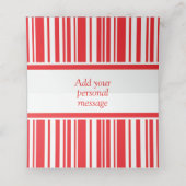 キャンディーケーンストライプズ プレイスカード (内部開封)