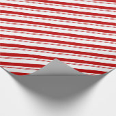 キャンディーケーンストライプズ ラッピングペーパー (コーナー)