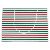 キャンディーケーンストライプズ ラージペーパーバッグ (正面)