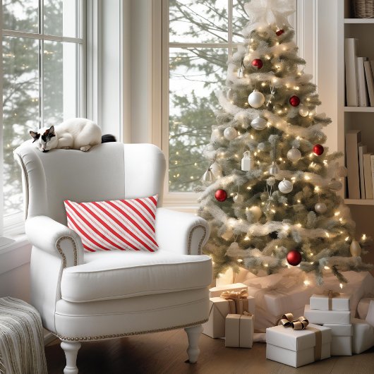 キャンディーケーンストライプ ランバークッション