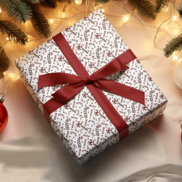 キャンディーケーンセット3包み紙 ラッピングペーパーシート