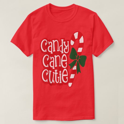 キャンディーケーンティー Tシャツ (デザイン正面)