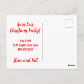 キャンディーケーンハート ポストカード (裏面)