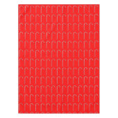 キャンディーケーンパターンテーブルクロス テーブルクロス (正面)