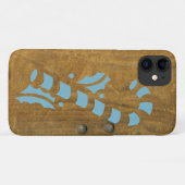 キャンディーケーンフェイクウッドホリデイ Case-Mate iPhoneケース (裏面(横))