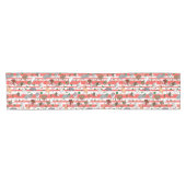 キャンディーケーンペットラティクリスマス！ ショートテーブルランナー (横)