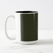 キャンディーケーンマグアレンジメント ツートーンマグカップ (左)