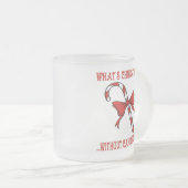 キャンディーケーンマグ フロストグラスマグカップ (正面右)