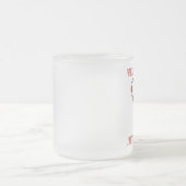 キャンディーケーンマグ フロストグラスマグカップ (中央)