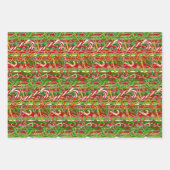 キャンディーケーンマニア ラッピングペーパーシート (正面3)