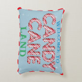 キャンディーケーンランドクリスマスウェルカム アクセントクッション (裏面(縦))