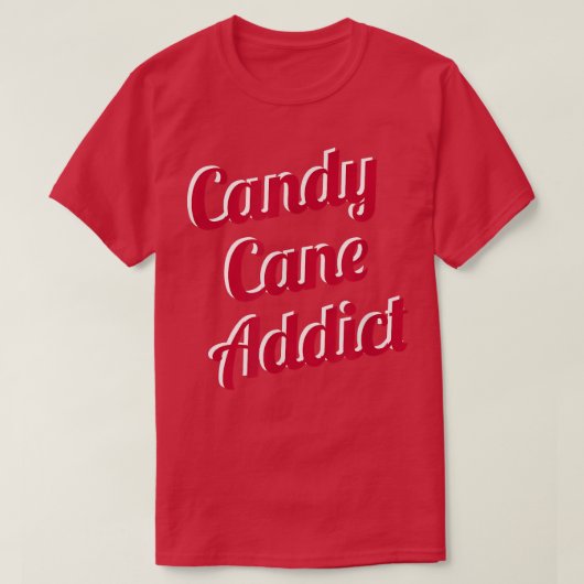 キャンディーケーン中毒者 Tシャツ (デザイン正面)
