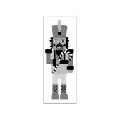 キャンディーケーン付きくるみ割り ラバースタンプ (インプリント)