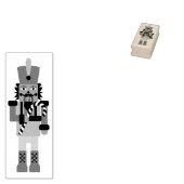 キャンディーケーン付きくるみ割り ラバースタンプ (押印)