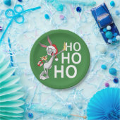 キャンディーケーン付きバグBUNNY™ ペーパープレート (パーティー)