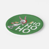 キャンディーケーン付きバグBUNNY™ ペーパープレート (アングル)