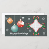 キャンディーケーン写真カード シーズンカード (正面/裏面)