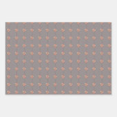 キャンディーケーン包み紙。ギフトラッピング。 ラッピングペーパーシート (正面2)