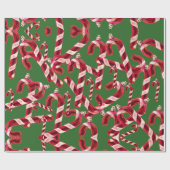 キャンディーケーン包装紙 ラッピングペーパー (フラット)