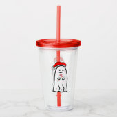 キャンディーケーン幽霊 アクリルタンブラー (正面)