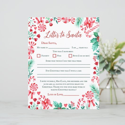 キャンディーケーン水の色の子供たちサンタへの手紙 (スタンド正面)