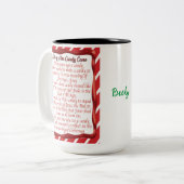 キャンディーケーン物語 ツートーンマグカップ (正面左)