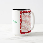 キャンディーケーン物語 ツートーンマグカップ (正面右)