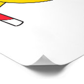 キャンディーケーン顔 ポスター (角)