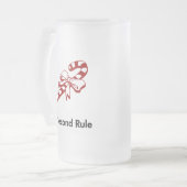 キャンディーケーン5セカンドルール フロストグラスビールジョッキ (正面左)