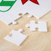 キャンディーケーン8x10写真パズルとギフトボックス ジグソーパズル (側面)