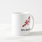 キャンディーケーン97%チャム コーヒーマグカップ (正面右)