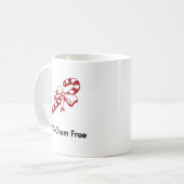 キャンディーケーン97%チャム コーヒーマグカップ (正面左)