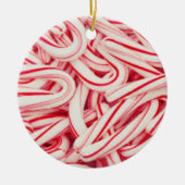 ***キャンディーケーン***クリスマスオーナメント セラミックオーナメント (正面)