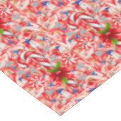 キャンディーケーン、クリスマステーブルクロス テーブルクロス (アングル)