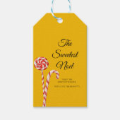 キャンディーケーン クリスマス ギフト タグ | 最も甘いノエル (正面)