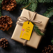 キャンディーケーン クリスマス ギフト タグ | 最も甘いノエル