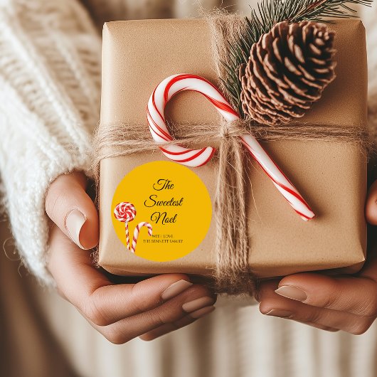 キャンディーケーン クリスマス ステッカー | ザ・スウィーティスト ノエル コレクション