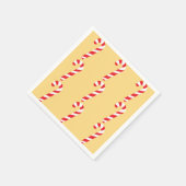 キャンディーケーン スタンダードカクテルナプキン (角)