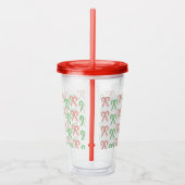 キャンディーケーン/ペパーミントアクリルタンブラー アクリルタンブラー (右)