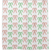 キャンディーケーン/ペパーミント シャワーカーテン (正面)