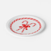 キャンディーケーン ペーパープレート (アングル)