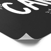 キャンディーケーンTシャツが大好き ポスター (角)